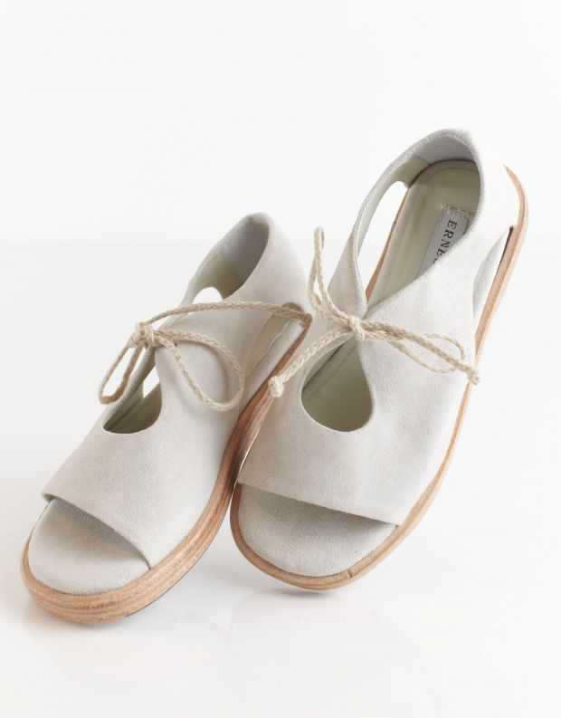 נעלי נשים - Ernesto Dolani - נעלי עור שטוחות GEA - אופוויט