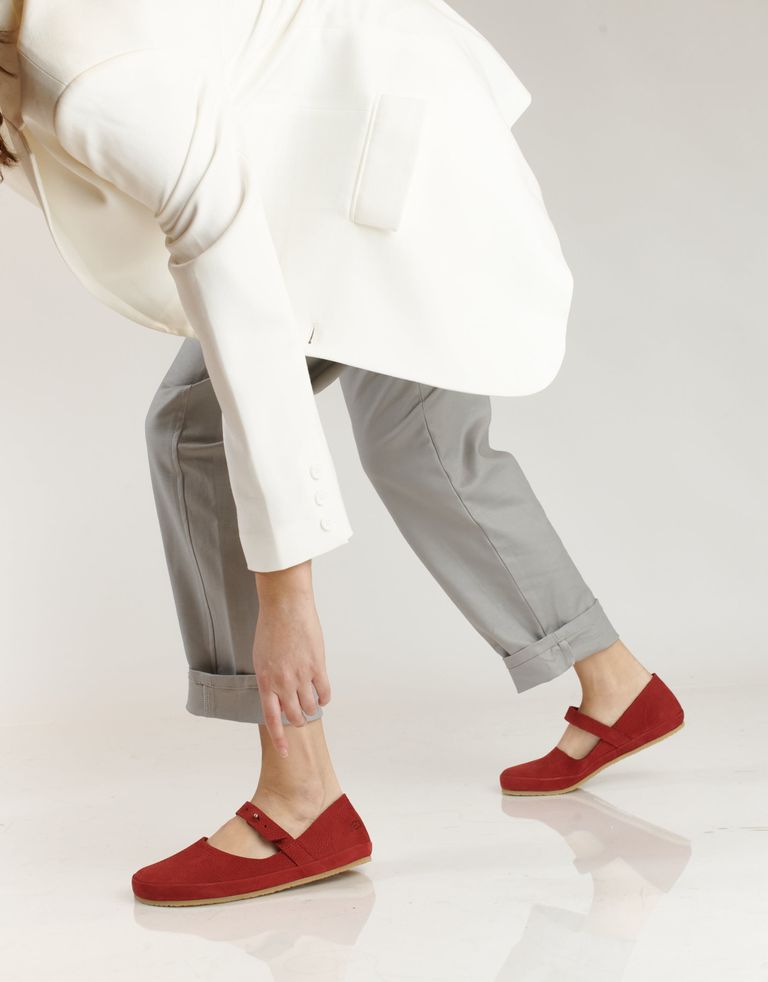 נעלי נשים - loints of Holland - נעלי בובה PUTTE - אדום