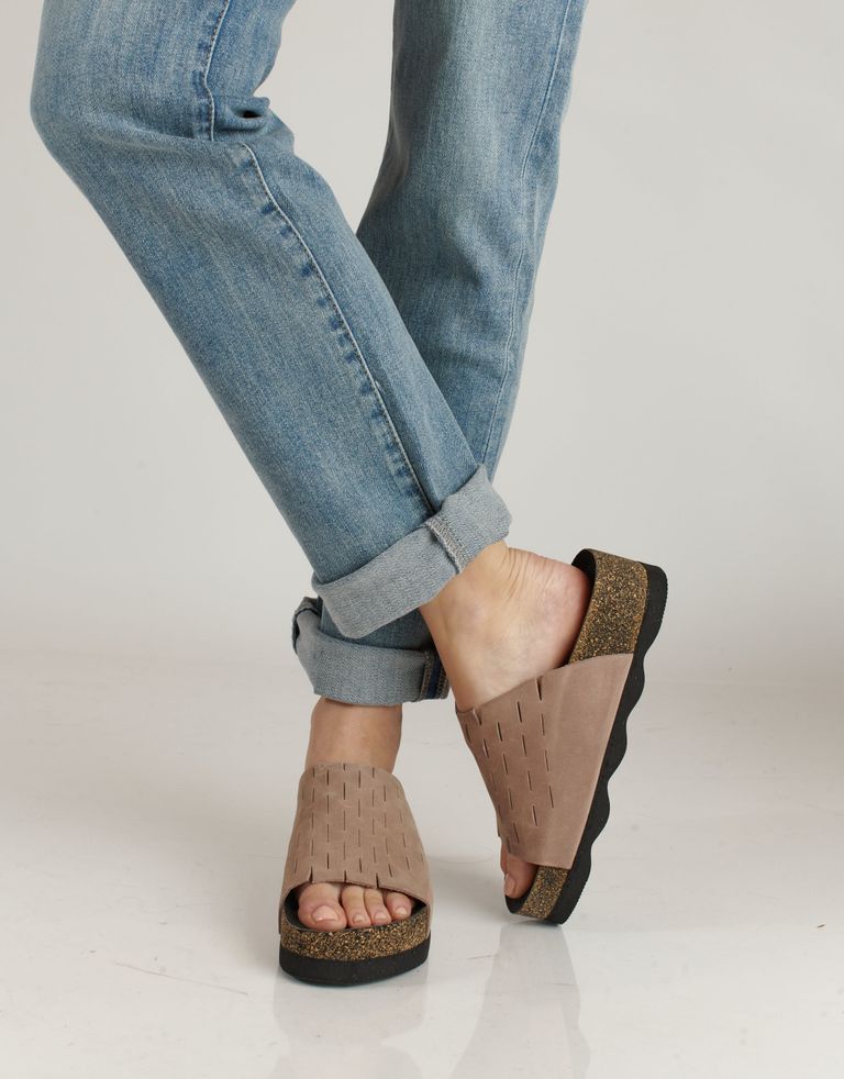 נעלי נשים - loints of Holland - כפכפים  DALEM - בז'