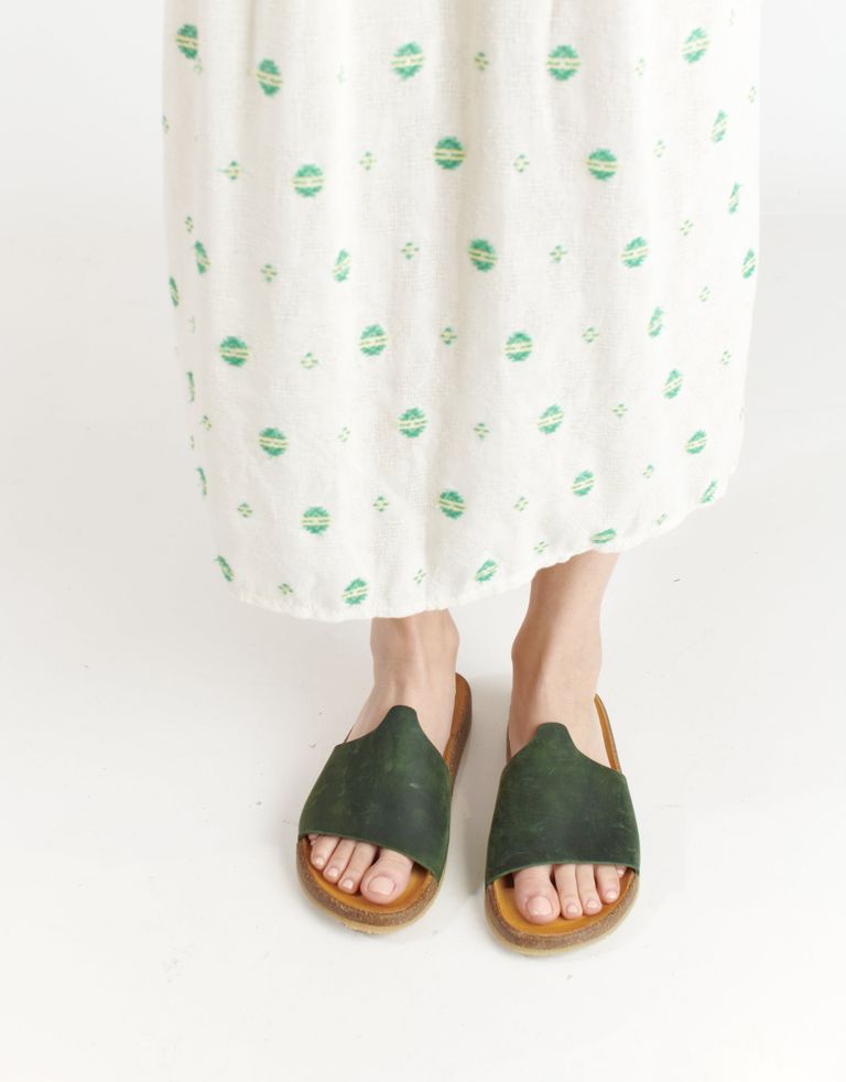 נעלי נשים - loints of Holland - כפכפים RIFF - ירוק