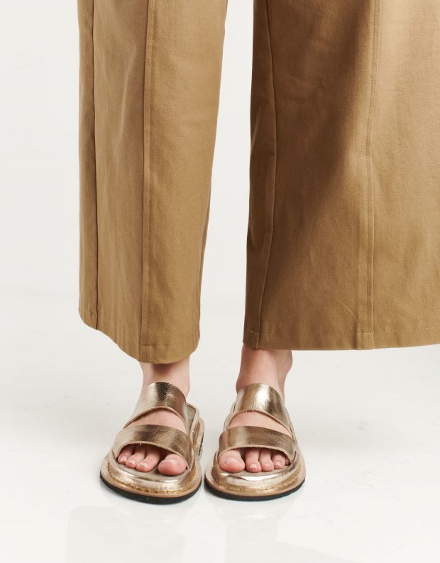 נעלי נשים - Trippen - כפכפים LEHMAN ZORI - זהב