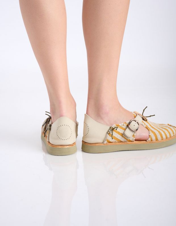נעלי נשים - Satorisan - נעלי BENIRRAS פסים - צהוב