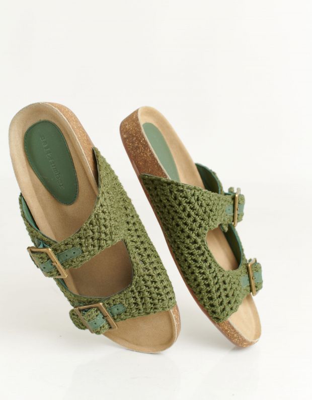 נעלי נשים - Salt+Umber - כפכפים TALUM - ירוק