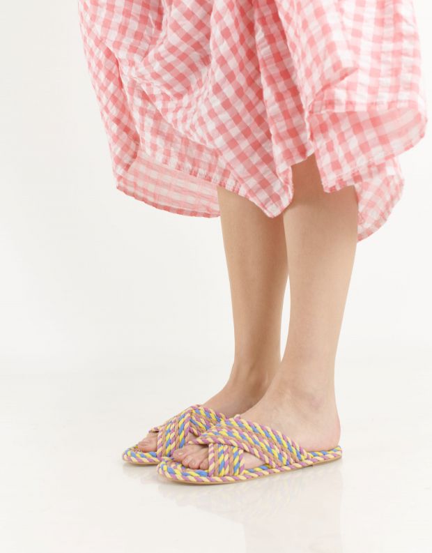 נעלי נשים - Salt+Umber - כפכפים SARAYA - צהוב   חום