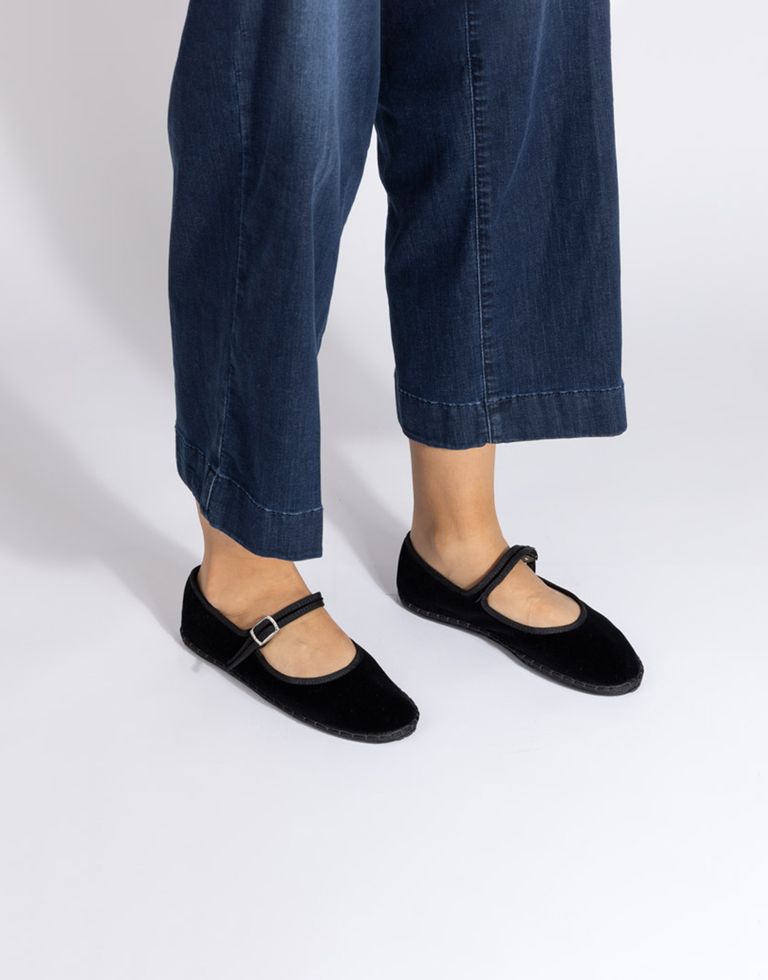 נעלי נשים - Drogheria Crivellini - נעלי מרי ג'יין PAPUSSE - שחור