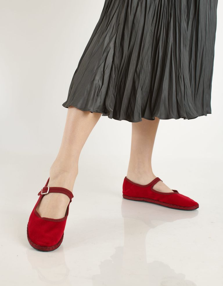 נעלי נשים - Drogheria Crivellini - נעלי מרי ג'יין PAPUSSE - אדום