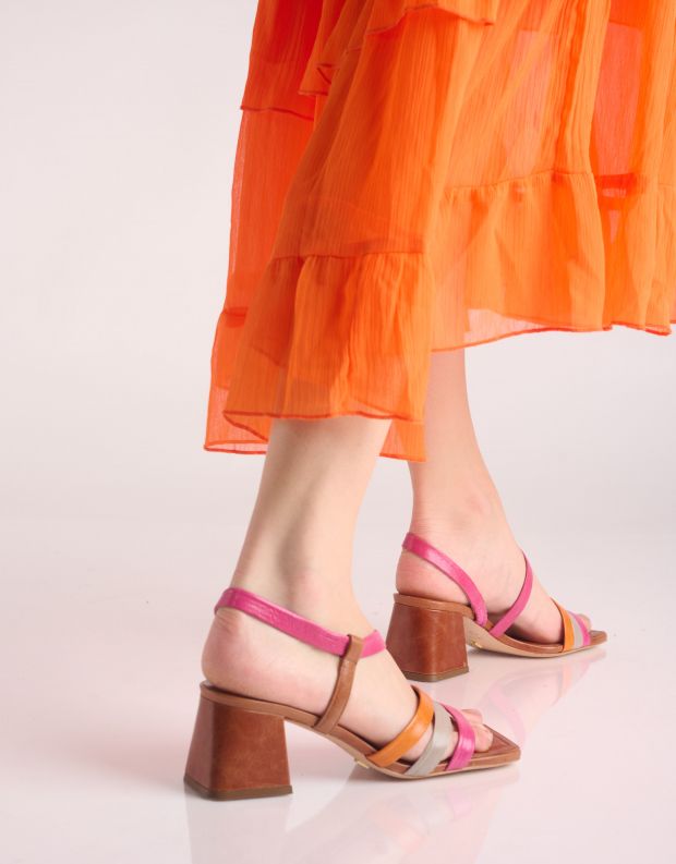 נעלי נשים - Vicenza - סנדלי ODESSA שלוש רצועות - צבעוני