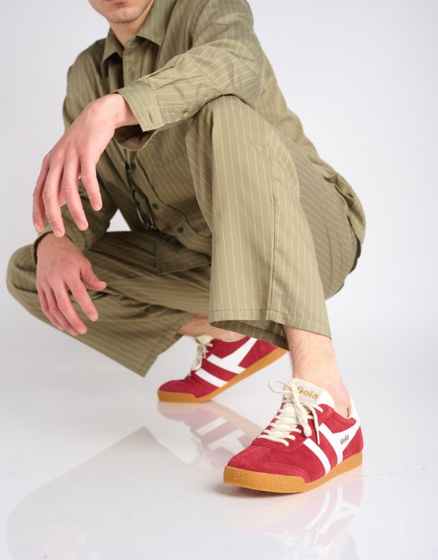 נעלי גברים - Gola - סניקרס ELAN - אדום   לבן