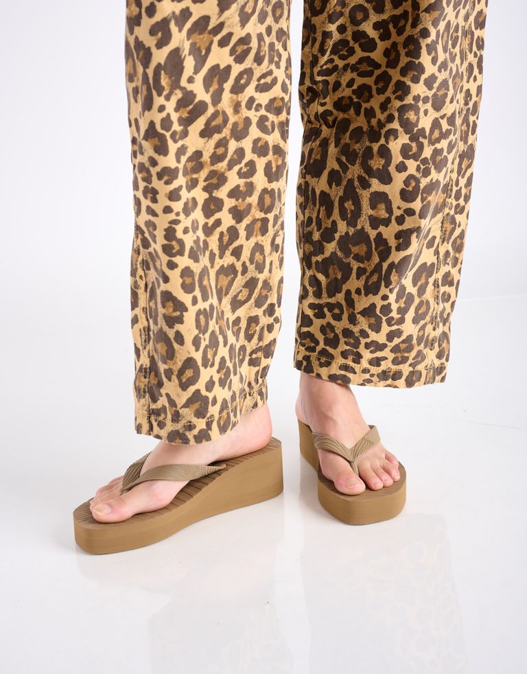 נעלי נשים - Sleepers - כפכפים HIGH PLATFORM - חום בהיר4