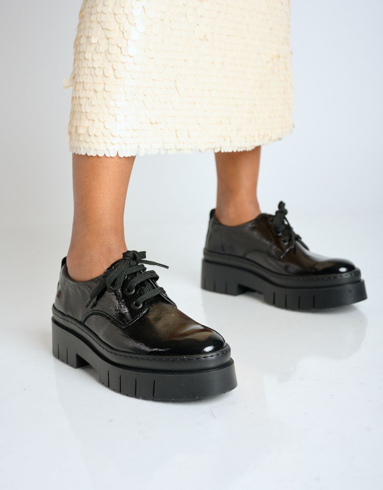 נעלי נשים - Art - נעלי לק פלטפורמה AMBERES - שחור4