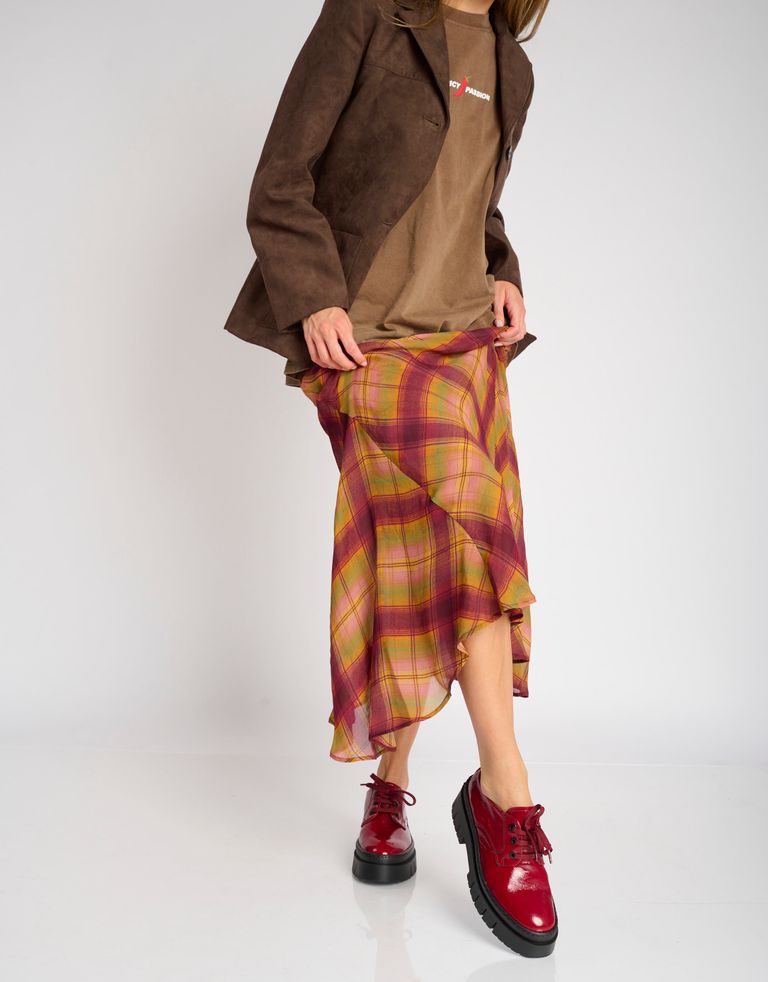 נעלי נשים - Art - נעלי לק פלטפורמה AMBERES - בורדו2