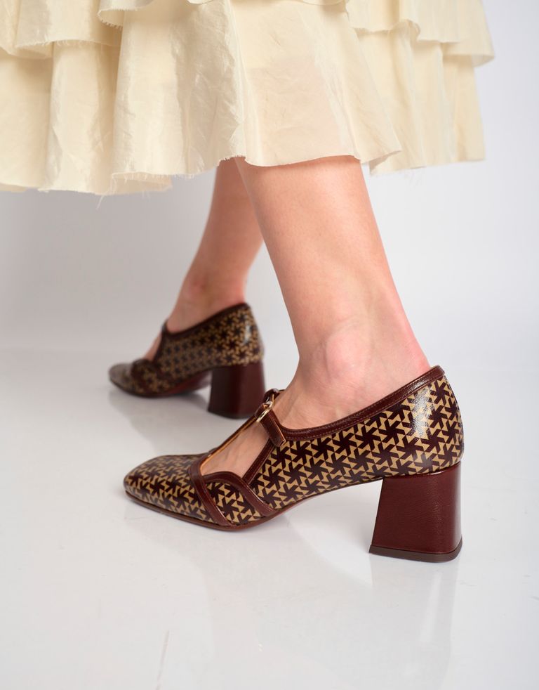 נעלי נשים - Chie Mihara - נעלי עקב VYDA - ניוד   חום4