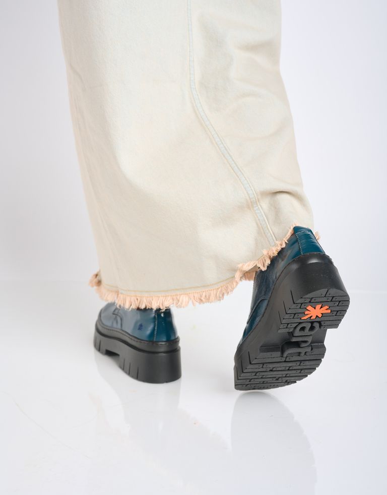 נעלי נשים - Art - נעלי לק פלטפורמה AMBERES - פטרול4