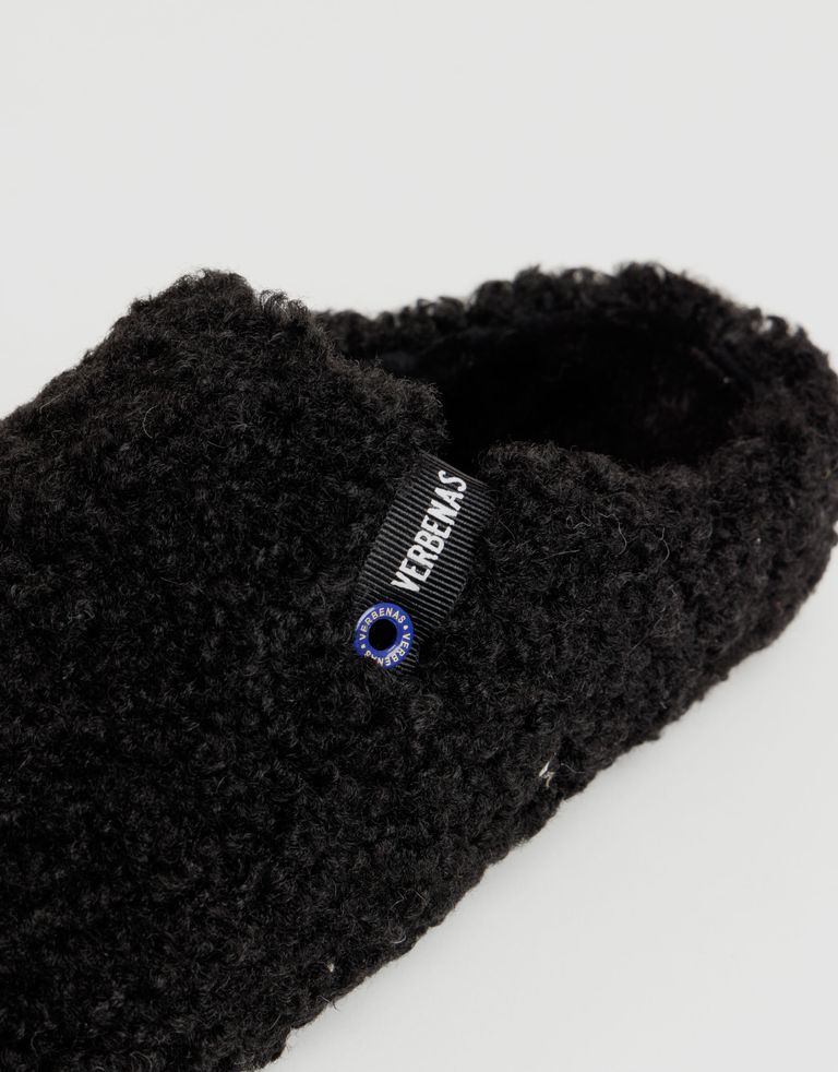 נעלי נשים - Verbenas - נעלי בית YORK CURLY - שחור4