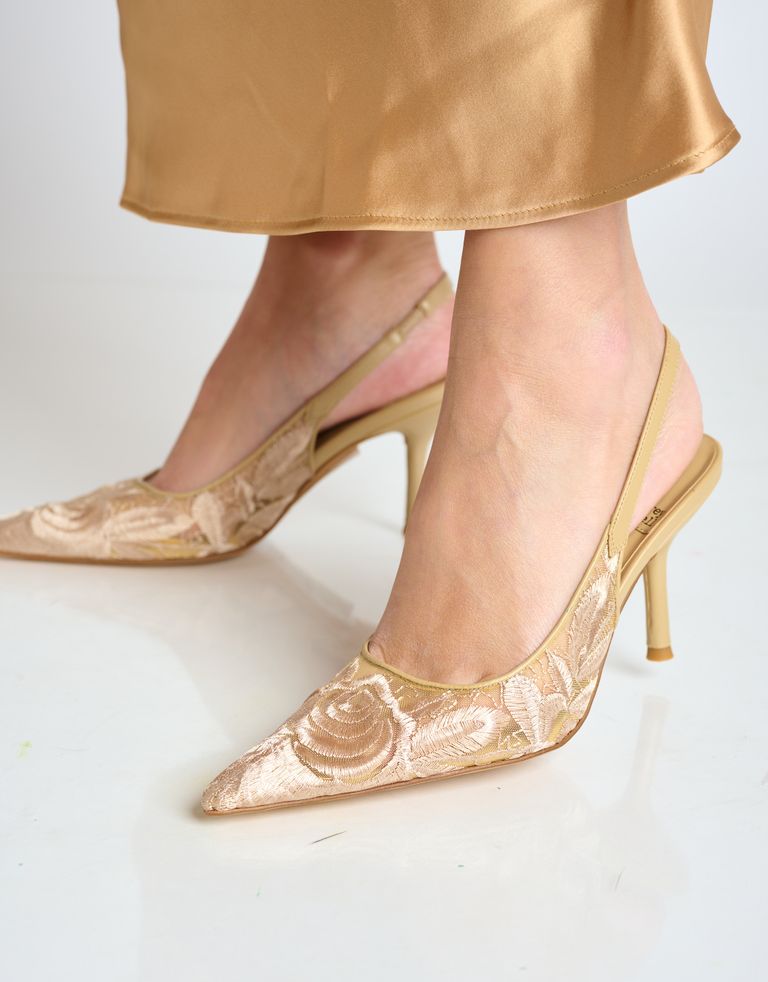 נעלי נשים - Jeffrey Campbell - נעלי סירה LOFFICELE תחרה - ניוד