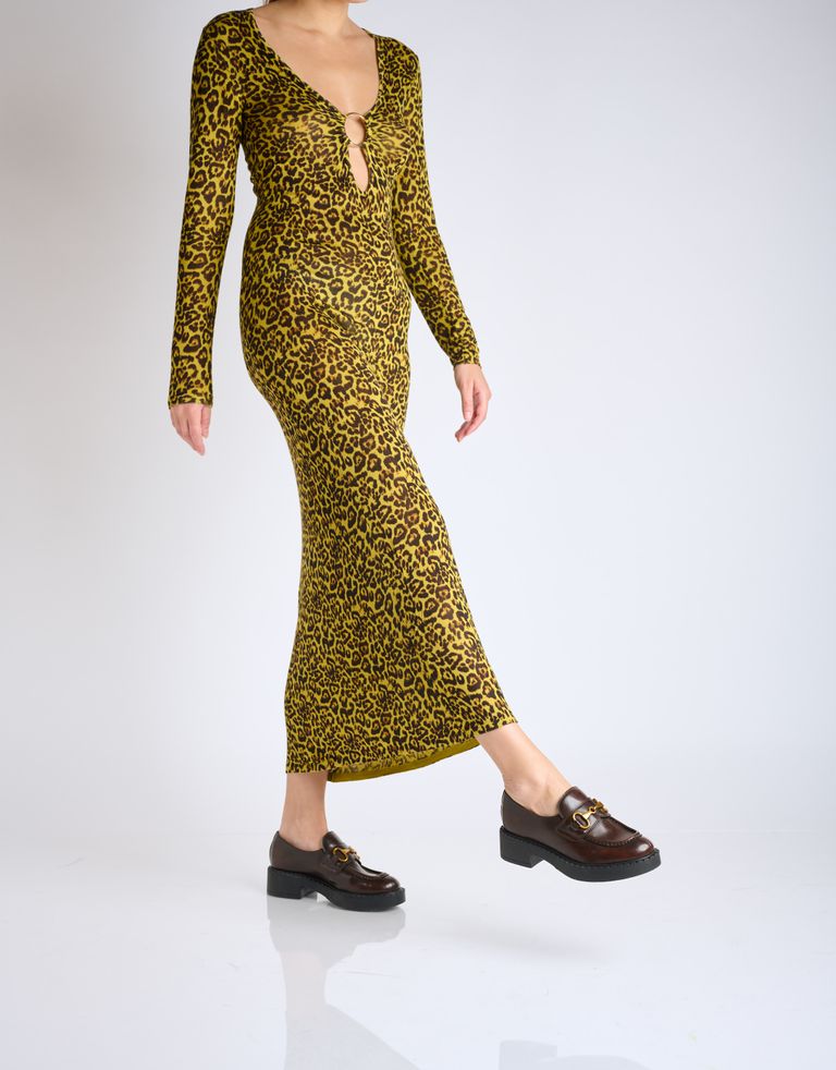 נעלי נשים - Jeffrey Campbell - נעלי מוקסין PORTINA - חום2