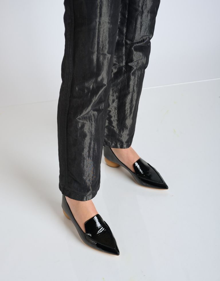 נעלי נשים - Jeffrey Campbell - נעלי סירה VIONA לק - שחור3