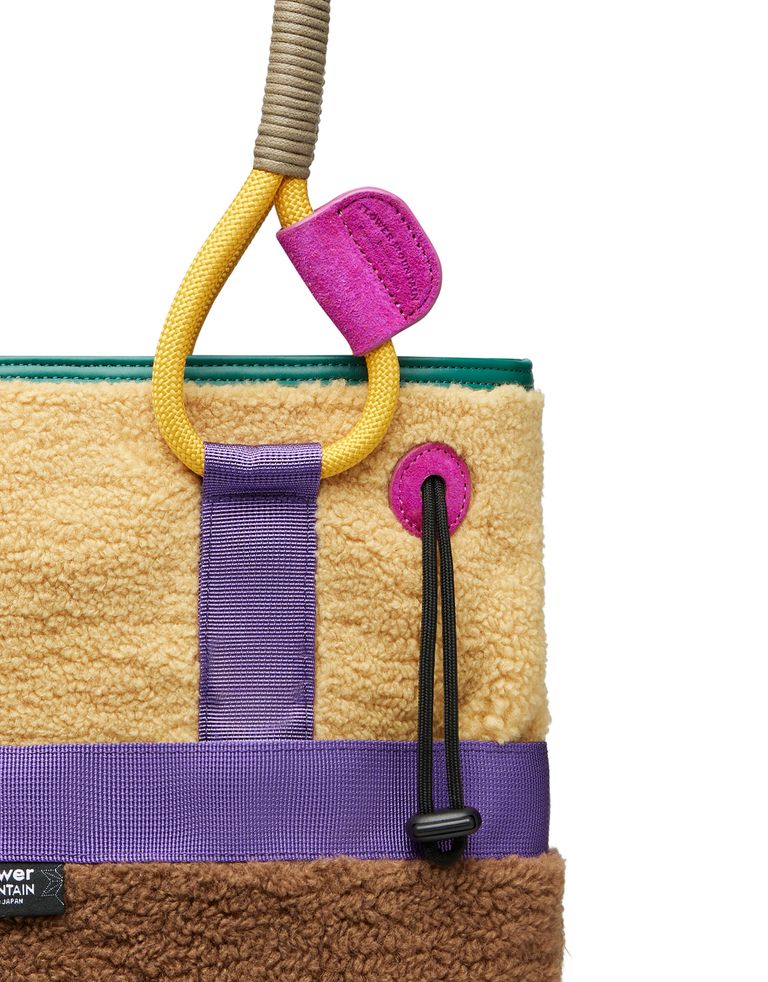 נעלי נשים - Flower Mountain - תיק צד TOTE FM - בז'   חום1