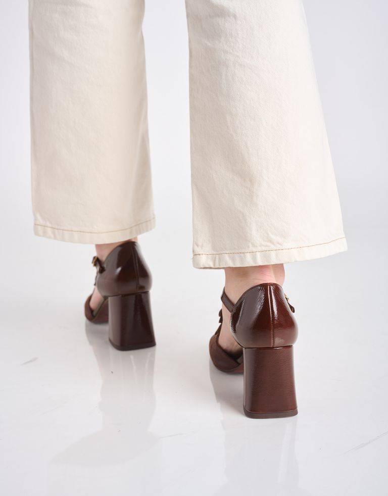 נעלי נשים - Chie Mihara - נעלי עקב SWAN - חום4