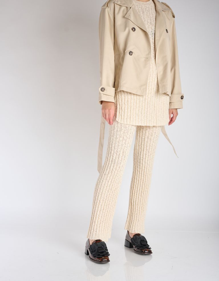 נעלי נשים - Chie Mihara - נעלי מוקסין ZAPAME - חום מנומר2