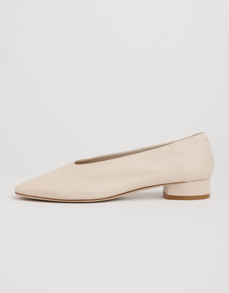 נעלי נשים - Jeffrey Campbell - נעלי סירה שטוחות TRUSTEE - אופוויט2