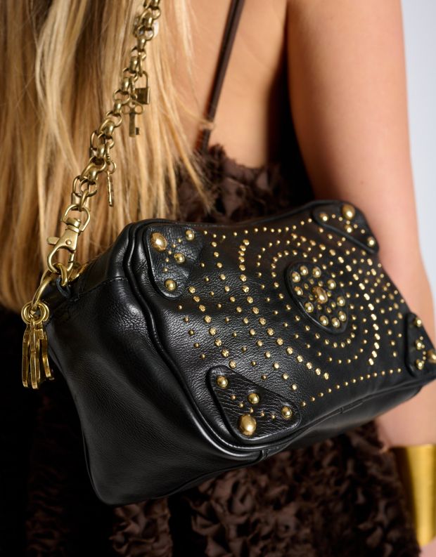 נעלי נשים - A.S. 98 - תיק ניטים PAULA - שחור