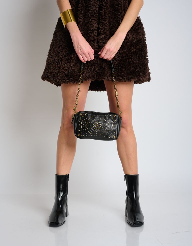 נעלי נשים - A.S. 98 - תיק ניטים PAULA - שחור4