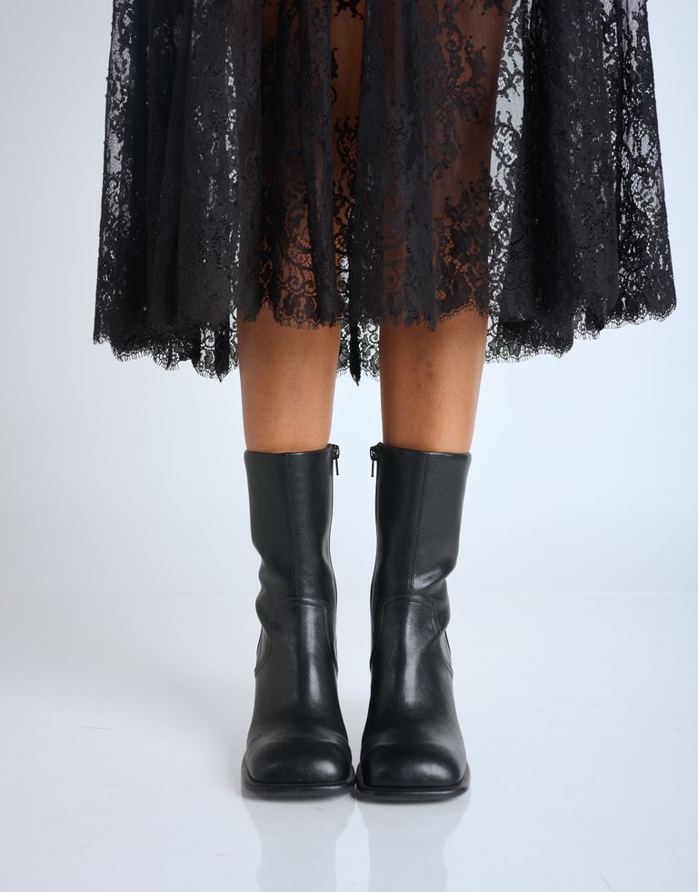 נעלי נשים - Jeffrey Campbell - מגפוני עקב CLASSIFIED - שחור2