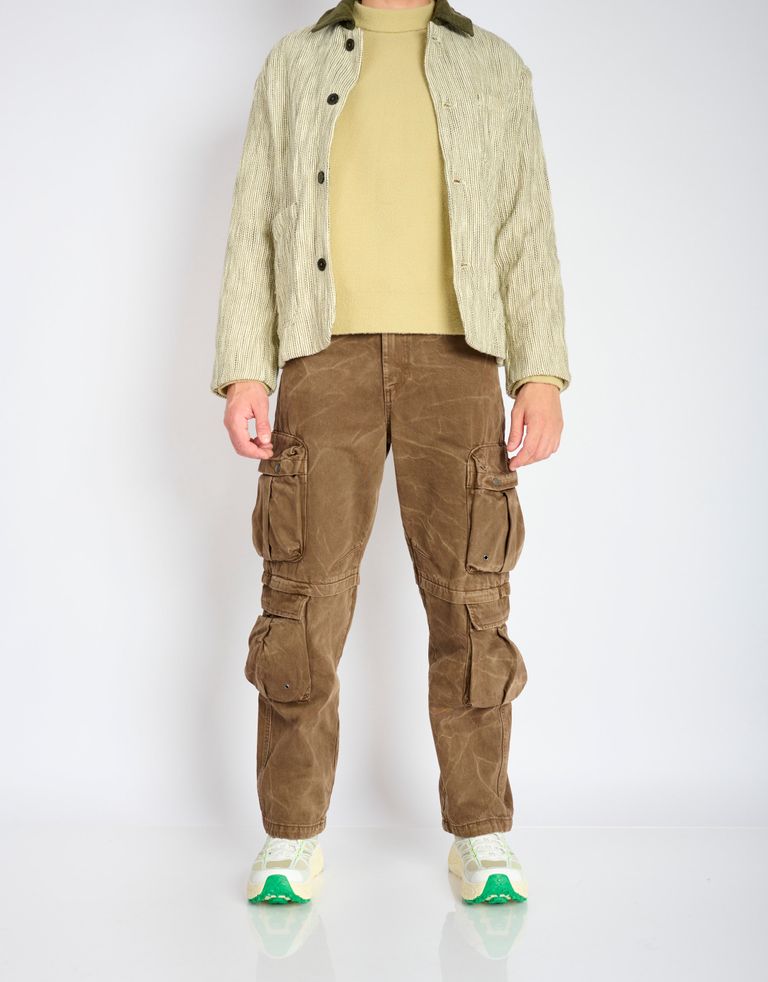 נעלי גברים - Hoka - סניקרס MAFATE SPEED - לבן   ירוק2