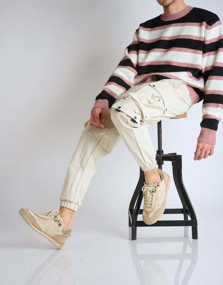 נעלי גברים - Satorisan - סניקרס זמש ENSO - אופוויט3