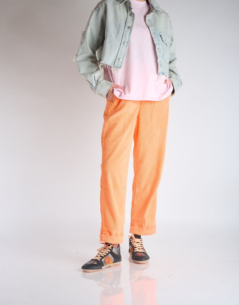 נעלי נשים - Aro - סניקרס גבוהות מטאליות IDO - כסף4