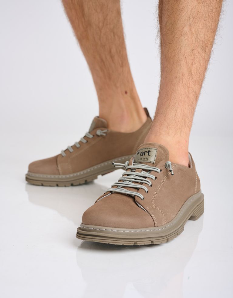 נעלי גברים - Art - נעלי עור BIRMINGHAM - אפור חום2