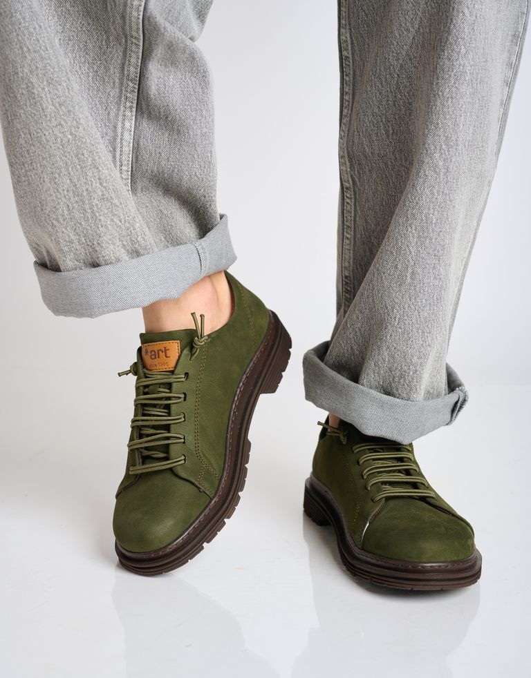 נעלי גברים - Art - נעלי עור BIRMINGHAM - חאקי3