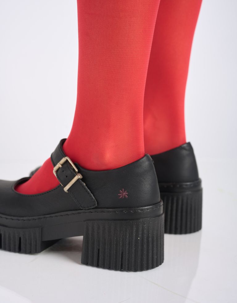 נעלי נשים - Art - נעלי בובה YORK - שחור2