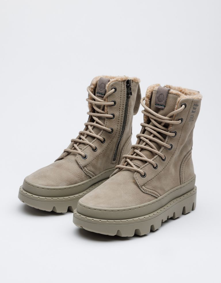 נעלי נשים - Satorisan - מגפנים עם שרוכים UNALOME - אפור2