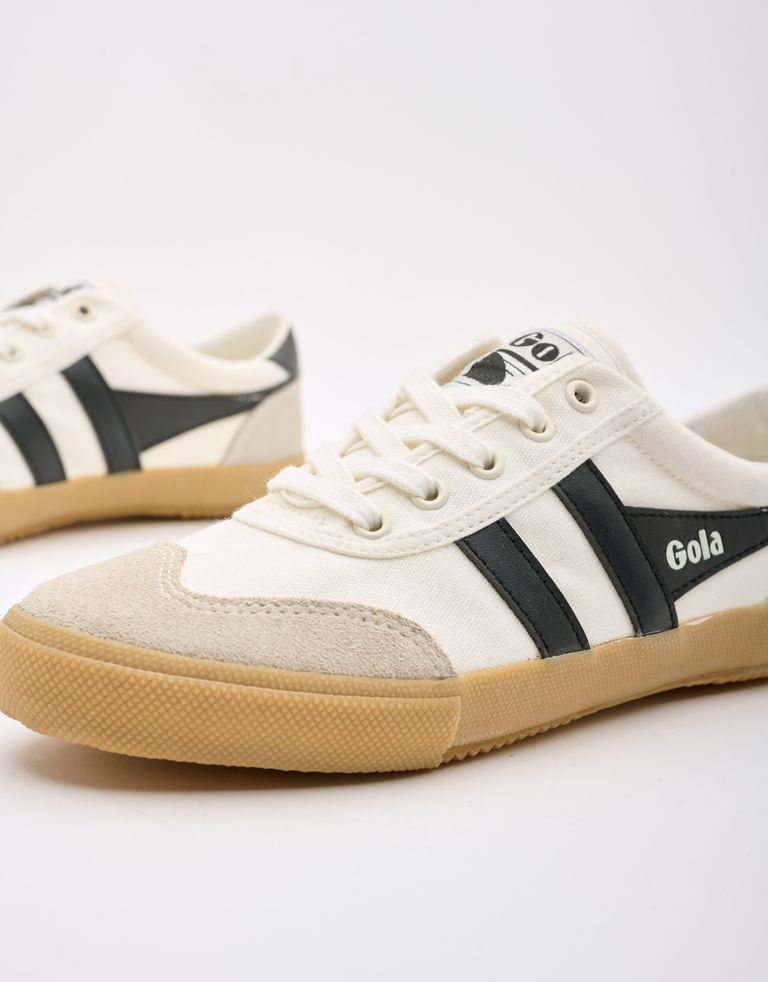 נעלי נשים - Gola - סניקרס BADMINTON GUM - לבן   שחור3
