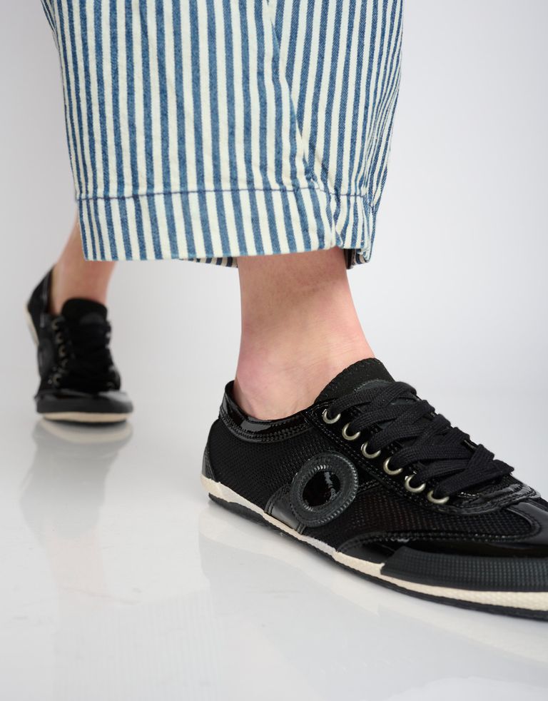 נעלי נשים - Aro - סניקרס לק  JOANETA - שחור1