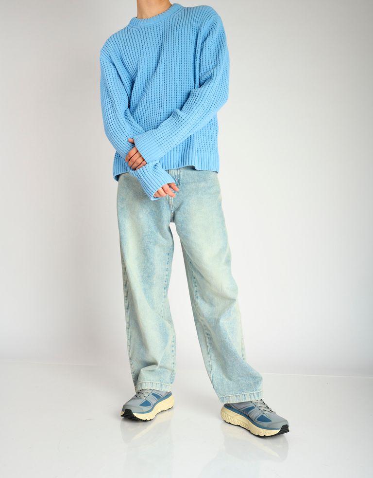 נעלי גברים - Fessura - סניקרס TRAIL SBL - אפור   כחול2