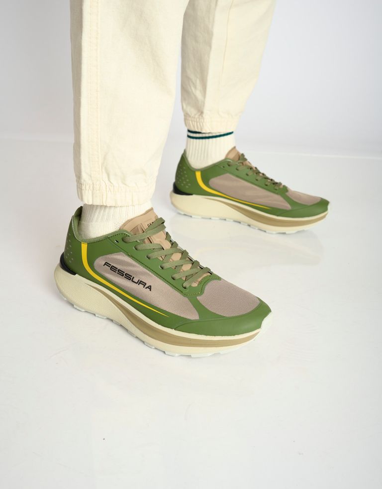 נעלי גברים - Fessura - סניקרס ULTRATRAIL GSR - חאקי3