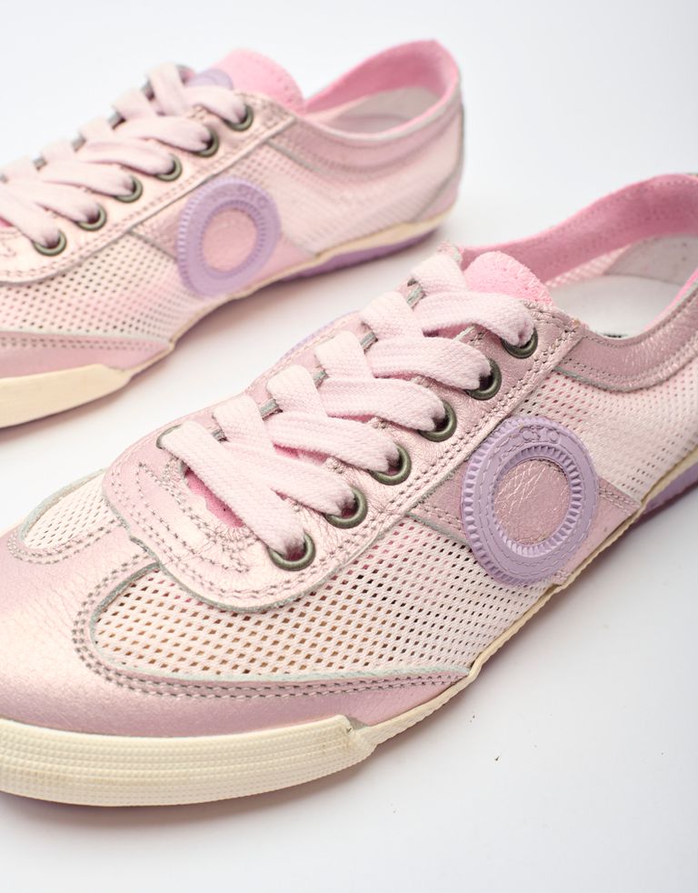 נעלי נשים - Aro - סניקרס מטאליות JOANETA - ורוד1