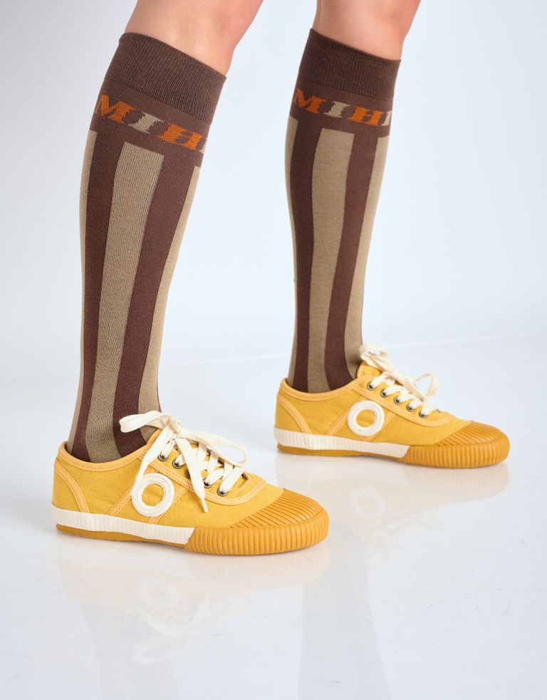 נעלי נשים - Aro - סניקרס בד CHARLIE B - צהוב2