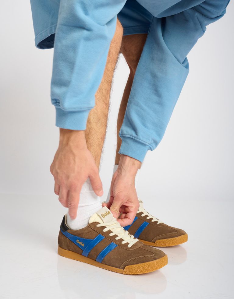 נעלי גברים - Gola - סניקרס ELAN צבעוני - חום3