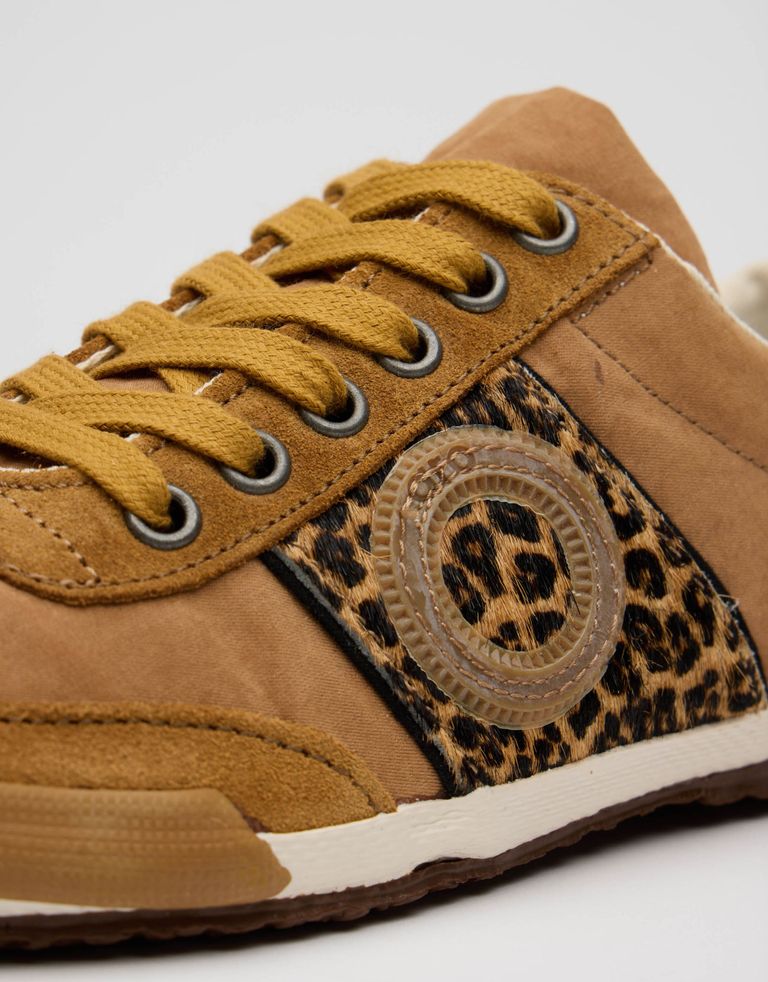 נעלי נשים - Aro - סניקרס משולבות MAY - קאמל2