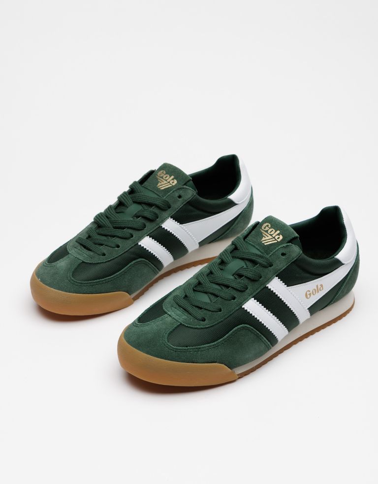 נעלי גברים - Gola - סניקרס בד וזמש EUROPA - ירוק4