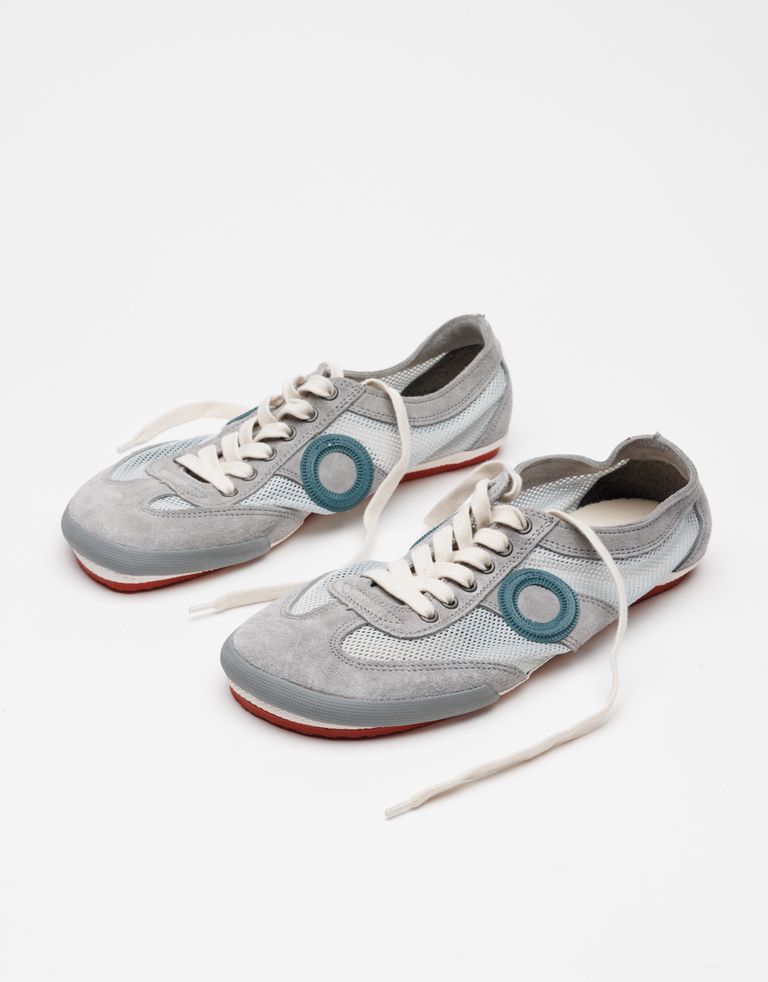 נעלי גברים - Aro - סניקרס JOANETA BAREFOOT - אפור בהיר2