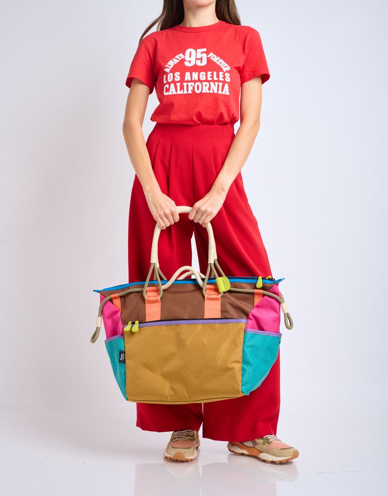 נעלי נשים - Flower Mountain - תיק צד גדול WEEKEND - חרדל4