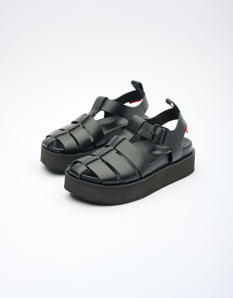 נעלי נשים - Rollie - סנדלי דייגים ACE - שחור4