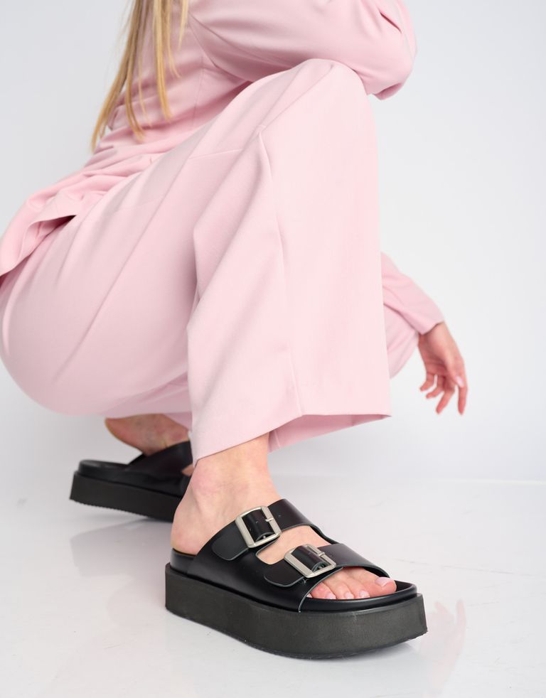 נעלי נשים - Rollie - כפכפים ACE - שחור1