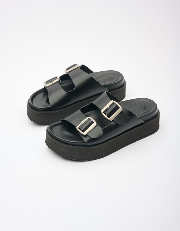 נעלי נשים - Rollie - כפכפים ACE - שחור2