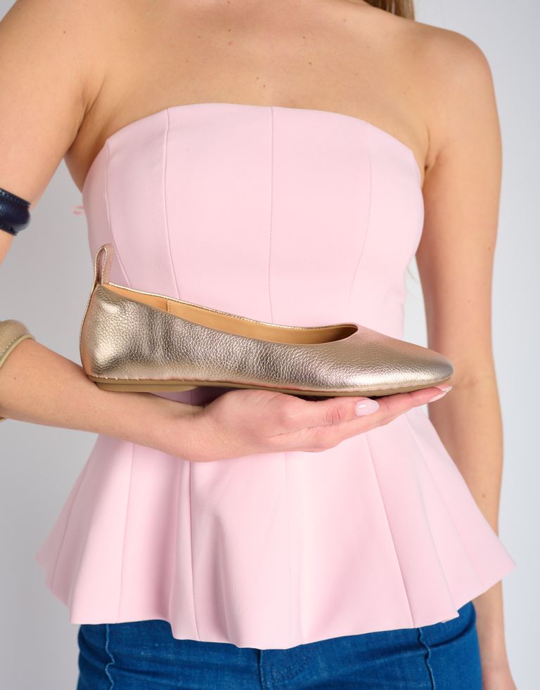 נעלי נשים - Rollie - נעלי בלרינה BALLET - ברונזה4